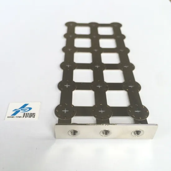 18650 Busbar Tembaga Nikel Lembaran Tembaga Koneksi Fleksibel Bus Bar Penghubung Ekspansi