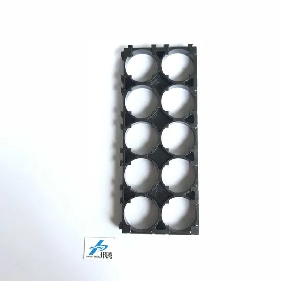 18650 Tempat Baterai 2s5p 2s5p Penyangga Sel Plastik untuk Paket Baterai DIY