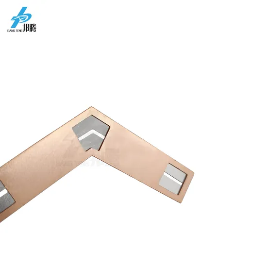Busbar Tembaga Nikel Tipe W 33140 33135 32140 Busbar Pengelasan Baterai Busbar Tembaga