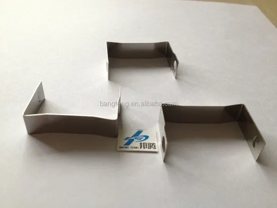 Fk-Etd34 Klip Pemasangan Transformator SUS301 Sk7 Klip Pegas Stal nierdzewna Berlapis Timah Klip Transformator Konektor Baterai Lithium Strip Nikel Murni