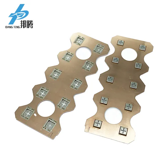 18650 Aksesoris Paket Baterai Lithium Konektor Flexible Sammelschiene Aluminiumlegierung