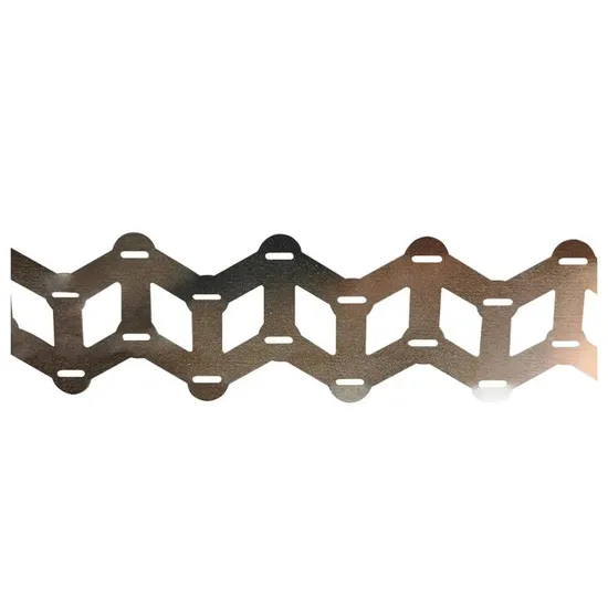 Pita Nikel Bentuk Zigzag Pita Nikel Paduan Baja Berlapis Nikel untuk 18650 Baterai dengan 18.5mm 19.5mm Jarak Pusat untuk Pilihan