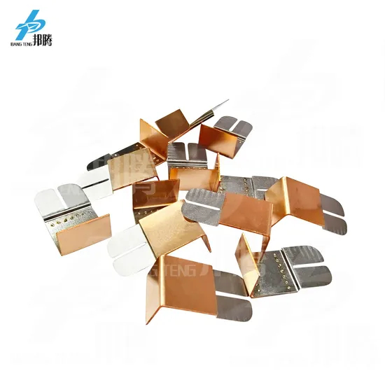 Harga Pabrik 18650 Konektor Baterai Busbar Tembaga Nikel Busbar dla Konektor Terminal Baterai