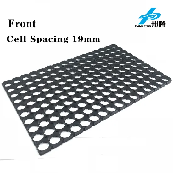 Braket Plastik Tahan Api Grosir pour Sel 18650 10s16p 10X16 Tempat Baterai