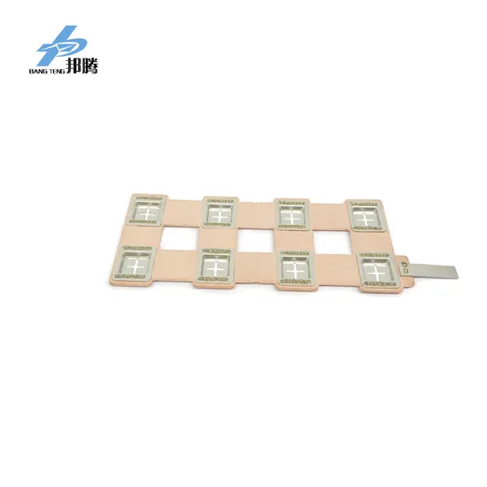 Harga Pabrik Model Siap Disesuaikan untuk Paket Baterai 0,5 mm Ketebalan 18650 miedziana szyna zbiorcza Konektor Terminal szynowy Blok Konektor Kabel Batang Tembaga