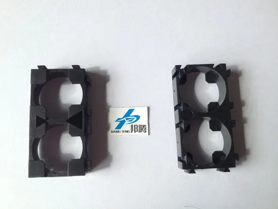 32650-2p Penyangga Baterai Grosir Tahan Api 32650 2p Braket Baterai Lithium Plastik