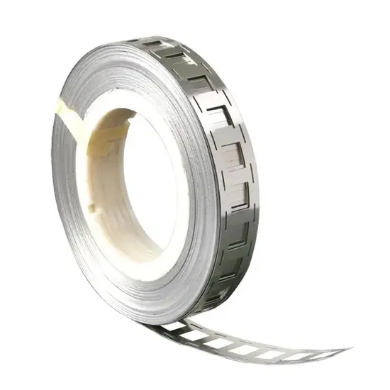 Ni 99,5% Sabuk Nikel 2p untuk 33135 Pengelasan Titik Lithium Baterai Strip Nikel Kustom