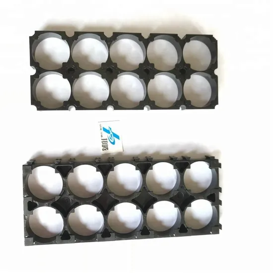 Braket Baterai Lithium Ekspansible 18650 Tahan Api 2s5p 10p Baterai Plastik Penampung Sel Baterai Penimpanan Baterai Pengisi Daya Baterai