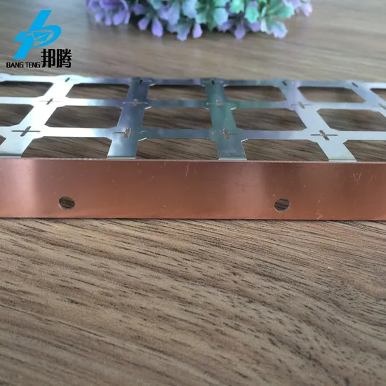 Busbar Tembaga Elektrik yang Diproduksi Pabrik pour 26650 Baterai Lithium