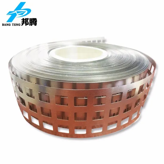 Отпайка для разъемов Konektor Pengelasan Paket Baterai Lithium 18650 4p Strip Nikel Murni Tanpa Lubang Konektor Batera Lithium Strip Baterai Lithium Nikel Murni Harga