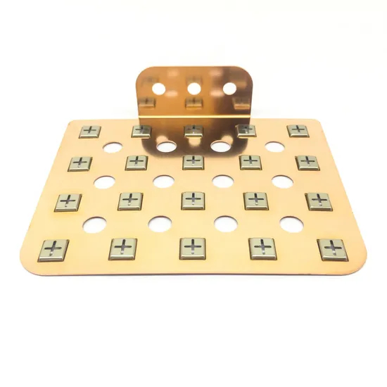 Kundenspezifischer 4X5-Sammelschienen-Stecker f&uuml;r 18650 Lithium-Batterie-Batterie-Sammelschienen-Batterie-Batterie-Sammelschienen-Stecker