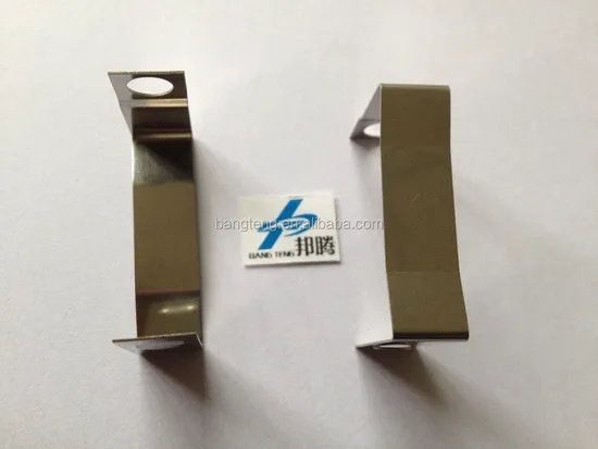 Fk-Etd34 Klip Pemasangan Трансформатор SUS301 Sk7 Klip Pegas из нержавеющей стали Berlapis Timah Klip Трансформатор Konektor Baterai Литиевая лента Nikel Murni