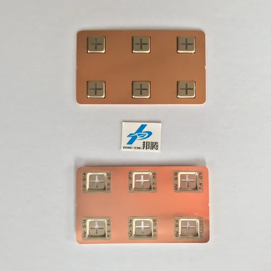 18650 Konektor Busbar Tembaga Baterai Liion 18650 Konektor Lembar Tembaga Nikel Datar