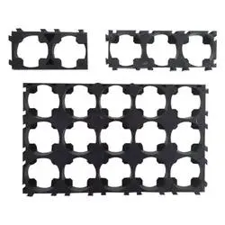 Penjepit Plastikowa przekładka Sel Baterai Lithium Kustom 18650 do Paket Baterai DIY