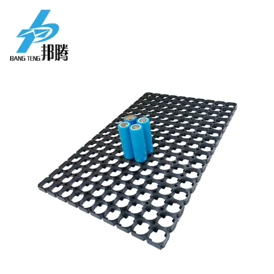 Tempat 21700 Braket Baterai Lithium Hitam dari Penahan Sel Baterai Lithium