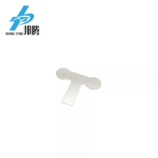 Tab Nikel Baterai B&uuml;y&uuml;k OEM 2p 18650 18,4mm Tab Baterai T Jenis Konektor Baterai 18650 Lembaran Nikel Murni Konektor Baterai Lityum Şerit Nikel Murni