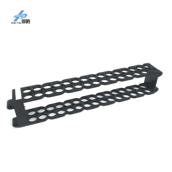 Baterie litowo-jonowe do 18650 Paket Baterai Plastik ABS Hitam 2s10p Penampung Baterai Penyimpanan Baterai Pengisi Daya Penampung Baterai Plastik Penyimpanan Baterai