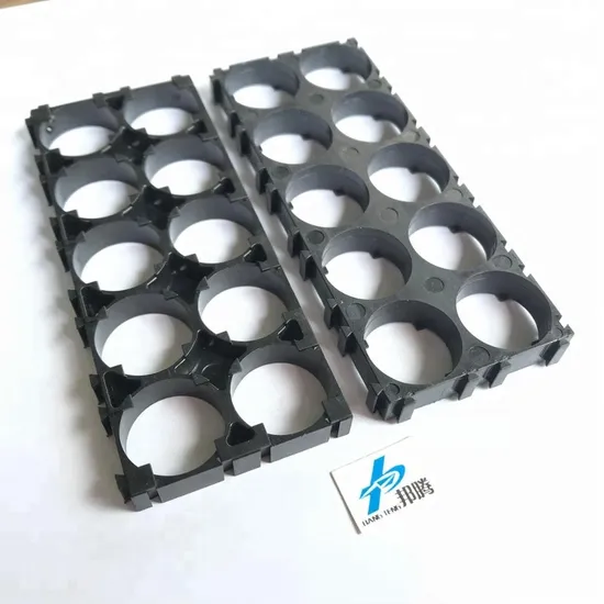 Braket Baterai Lithium Ekspansible 18650 Tahan Api 2s5p 10p Baterai Plastik Penampung Sel Baterai Penimpanan Baterai Pengisi Daya Baterai