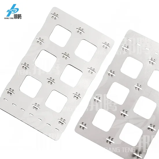 Strip-Kuningan-Spitze Persegi Panjang Murni bis Penyambungan Tab DIY 18650 Connector Baterai Lithium Tab Pengelasan Titik Lembaran Kuningan