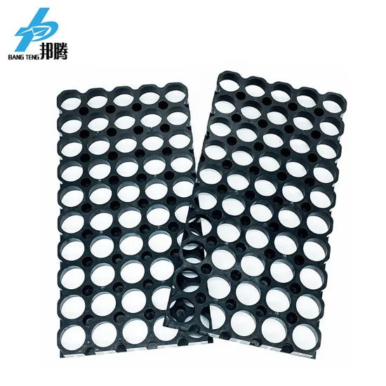 Jarak Sel yang Dapat Disesuaikan 19.5mm 18650 Braket Penahan Sel Baterai 5s10p 5X10 pour paquet de batterie