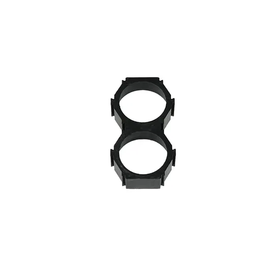 Pemegang Batterie Li-ion Kustom 2p 18650 Pemegang Batterie ABS + PC 18650 Braket Pemegang Batterie