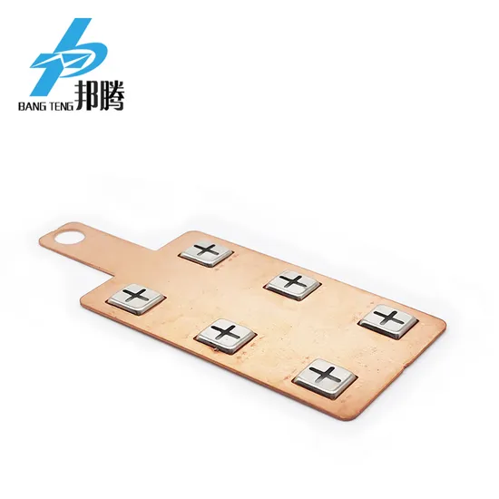 Harga Pabrik Model Siap Disesuaikan untuk Paket Baterai 0,5 mm Ketebalan 18650 miedziana szyna zbiorcza Konektor Terminal szynowy Blok Konektor Kabel Batang Tembaga