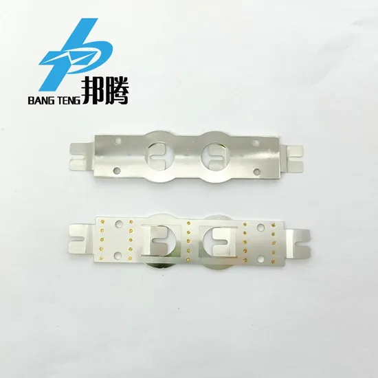 Konektor Busbar Tembaga Nikel Bentuk Kustom Busbar Tembaga pour 21700 Baterai