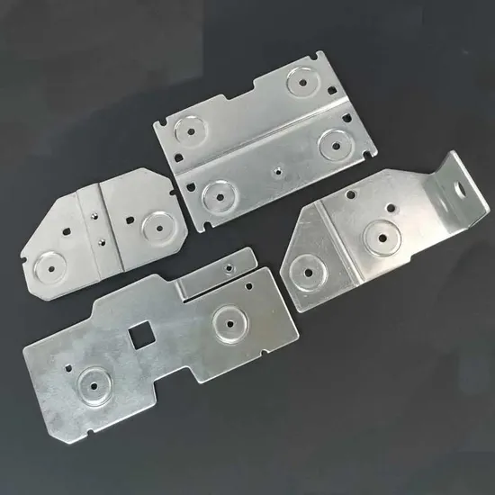 Bagian Koneksi Baterai Kustom Perangkat Keras Transformer Bagian Stamping Aluminium Busbar Laminasi Busbar Komposit
