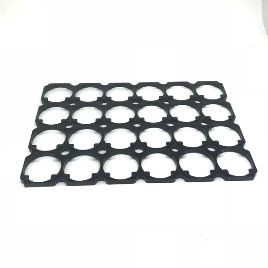 Pemegang Baterai Li-ion Kustom 32650 4X6p Pemegang Baterai untuk Paket Baterai Pemegang Sel Baterai Penyimpanan Baterai Pengisi Daya Baterai