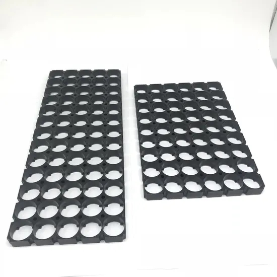 Spacer Sel Baterai Kustom 6s9p Pemegang Baterai 18650 do Paket Baterai Penyimpanan Baterai Pengisi Daya Pemegang Sel Baterai Plastik