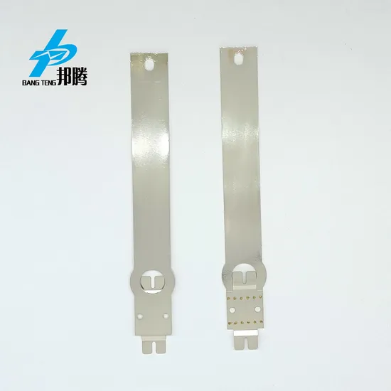 Konektor Busbar Tembaga Nikel Bentuk Kustom Busbar Tembaga pour 21700 Baterai