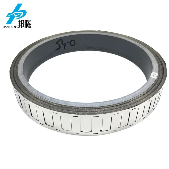 18650 Grosir Penngelasan Titik Strip Nikel 2p 18650 Jarak 20.25mm Strip Nikel Murni dla Konektor Baterai Lithium Baterai Strip Nikel Murni