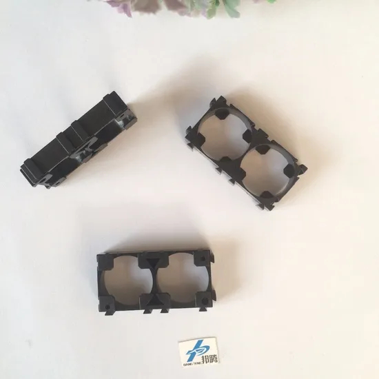 Pemegang Baterai Plastik ABS Tahan Api Grosir 2p Braket Sel Lithium untuk Paket Baterai Mematuhi RoHS 21700