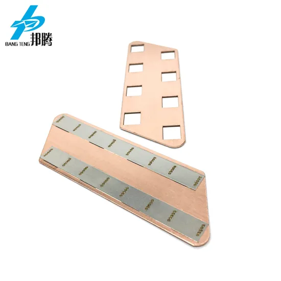Penyambungan Las Baterai Strip Nikel Kustom 18650 Strip Nikel Murni Baterai Busbar Tembaga