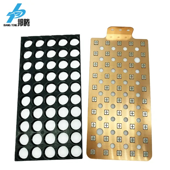 Konektor Baterai Kustom 18650 Pelat Tembaga Titik Las Tembaga Busbar