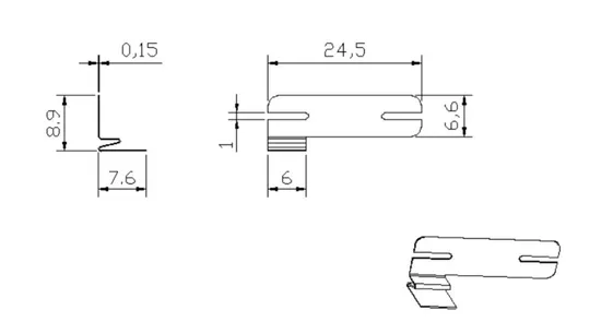 18650 Onglet Pengelasan Flexion Nikel Murni Konektor Baterai Heterotipik Konektor Baterai Lithium Strip Nikel Murni Pengelasan Titik