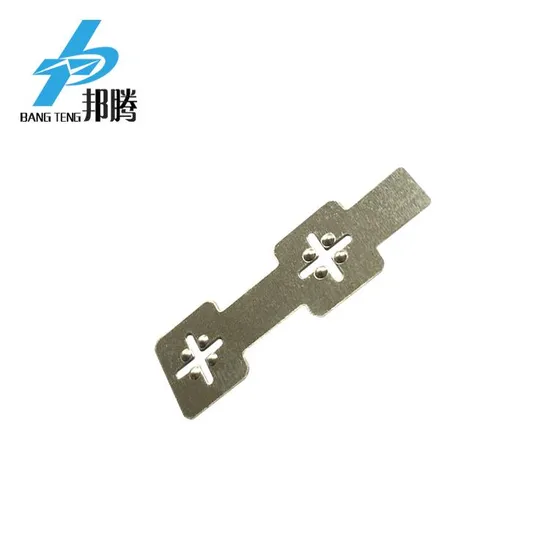 Gro&szlig;e 18650 Pelat Nikel mit Bump Connector Baterai Lithium Mudah Dilas 18650 2p Kepingan Nikel