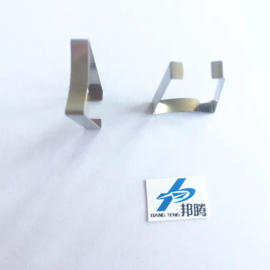 SUS301 Clip pour le transformateur de ferrite inti SMPS Frekuensi Tinggi Ee13 (EPC13) pour Suku Cadang Stamping Presisi Grosir